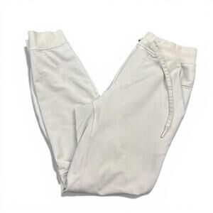 Lululemon City Sweat Jogger Womens Size XS White Opal French Terry Athleisure